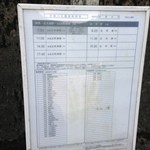 Chamise Hashimoto - バス停の時刻表