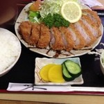 三浦屋 - 上ロースカツ定食