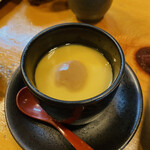 おがわ - ランチの茶碗蒸しは滑らかでした