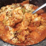 コッテジ - 石焼チーズタッカルビ（激辛）