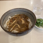 義経 - カレーうどん中(２玉)   500円