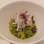 東京住友クラブ - 口直しは三葉とキャベツのおひたし