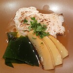 東京住友クラブ - アイナメの若竹添え