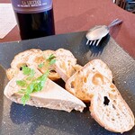 White liver mousse ~ served with baguette ~