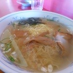 栄太郎 - セットの塩ラーメン