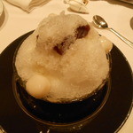 オールデイダイニング ORIGAMI - かき氷、小倉白玉