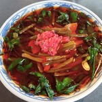 満州ニラら～めんの店 さかえや - 満州ニララーメン（中）