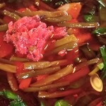 満州ニラら～めんの店 さかえや - 満州ニララーメン（中・アップ）