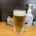 Chuukasoba Hanzawa - 生ビール