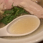 ラーメン 普通 - 貝出汁塩ラーメン