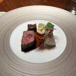 ラ・ロカンダ ザ・リッツ・カールトン京都 - 十勝ビーフ炭火焼き