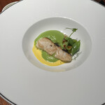 ラ・ロカンダ ザ・リッツ・カールトン京都 - 鮮魚のソテー（スズキ）