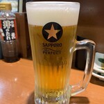 串かつ　うおてる - 生ビール