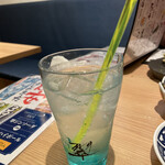 鮨・酒・肴 杉玉 - 翠ジンソーダ