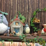 煮干乃宴 - 店内の様子。トトロがお出迎え♡♡♡