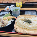 セルフうどん 屋島 - たこ天ざる小　660円(税込)