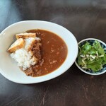 カフェ 古POS - カレーライス(ご飯半分)