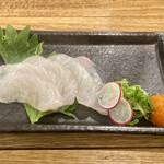 スタンド豆魚 - ヒラメ刺身