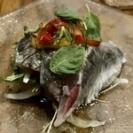 ラ･マンチーナ - イワシと焼き茄子のマリネ