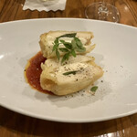 ラ･マンチーナ - 筍とモッツアレラのフリット