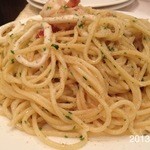 2013.7.20(土)久しぶりのアリオスト　いつものエビ・イカガーリックバター(^^♪美味しい