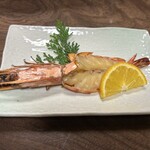 ニューうず潮 - 晩飯、焼き海老