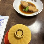 ニューうず潮 - 晩飯、茶碗蒸しと