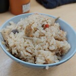 天六うどん - 五目とり飯