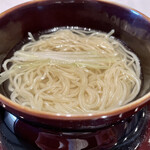 中国料理 梨杏 - あっさり澄ましスープそば