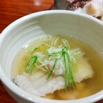 灼味噌らーめん 八堂八 - 鯛と鮟鱇のあら汁
