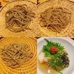 玄水 - 今日の蕎麦四種