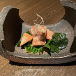 ばんび - 気絶しそうになった鮟肝の醤油和え