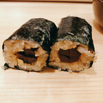 おけい鮨 - 煮牛蒡