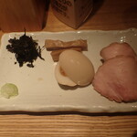 貪瞋癡 - 別皿で出る具材