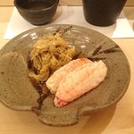 鮨 さいとう - 旬の毛がに、美味い！