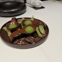 TexturA - ピンチョス5種(グリンピースのスープ)