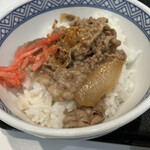 Yoshinoya - おかわりご飯は牛丼にクロスチェンジ！