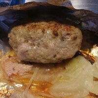 くずし鉄板 あばぐら 恵比寿店 - 美明豚のハンバーグ