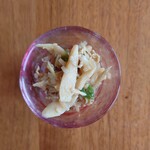 オレンジスマイル - 姫竹の和え物