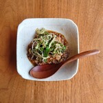 オレンジスマイル - 揚げ豆腐のマーボー風あんかけ