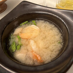 Patara Fine Thai Cuisine - Spicy seafood with Asari clam clear soup