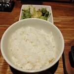 Salt  - サラダとご飯