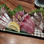 鮮魚 日本酒 えどわん - お造り盛り合わせ