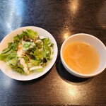 Bankettorumu Akasaka Hitotsugi - サラダ、スープ