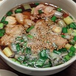 手打ちうどん　 いしづか - 牛ホルモンつけ汁