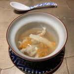 照寿司 - 蟹と蓮根もち