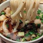 手打ちうどん　 いしづか - 牛ホルモンつけ汁