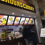 100 HOURS CURRY - 食器返却口とオーダー窓口隣接