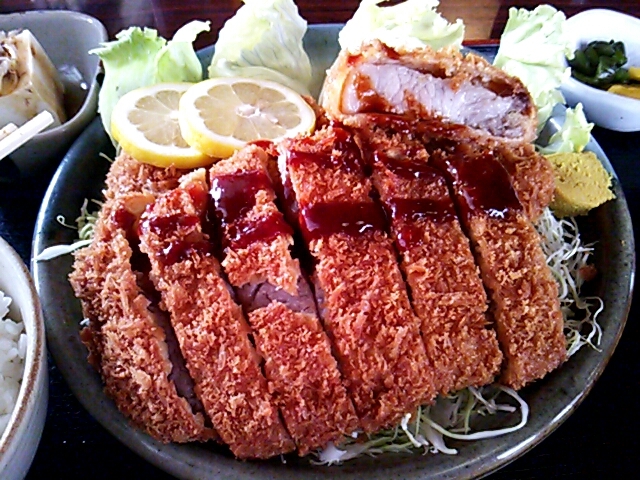 『茨城県古河市 / みの和 / 食べ放題！ ロースかつ定食』by （ジャックと豆の木の）Jack みの和