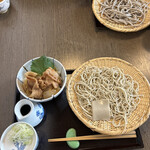 Teuchi Soba Nishinohara - ランチ(ざるそばと豚丼)